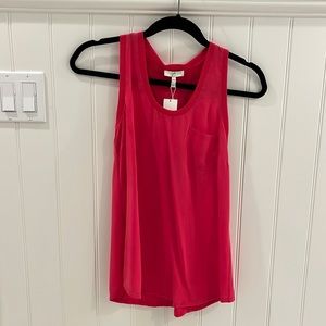 Joie Pink Silk Top